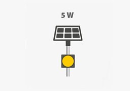 Dispositif solaire Ecosolar 5W